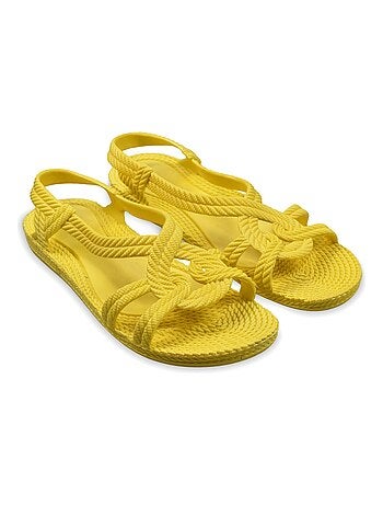 Sandalias playa mujer Brasileras suela goma