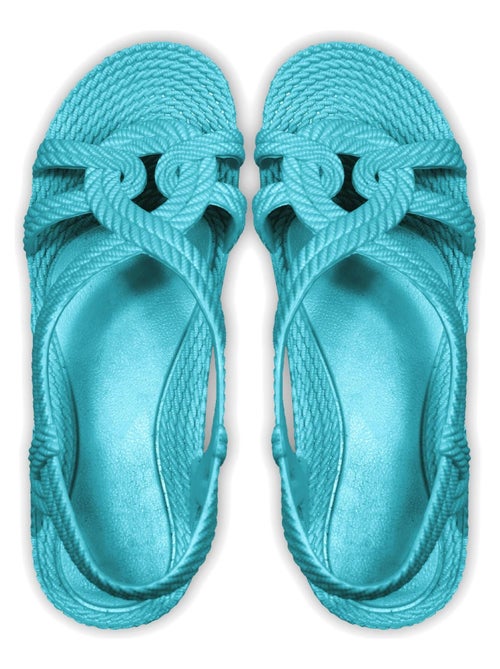 Sandalias playa mujer Brasileras suela goma - Kiabi