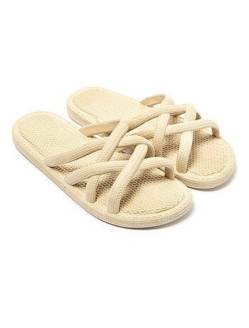 Sandalias playa mujer Brasileras suela goma