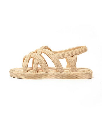 Sandalias playa mujer Brasileras suela goma