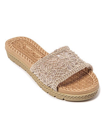 Sandalias playa mujer Brasileras suela goma