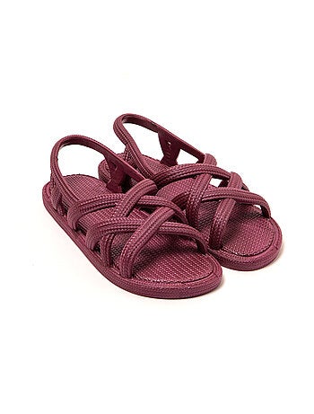 Sandalias playa mujer Brasileras suela goma