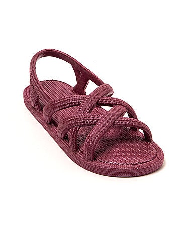 Sandalias playa mujer Brasileras suela goma