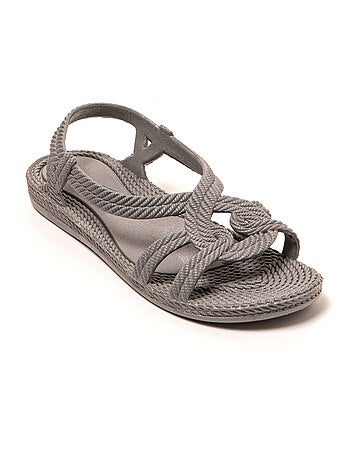 Sandalias playa mujer Brasileras suela goma