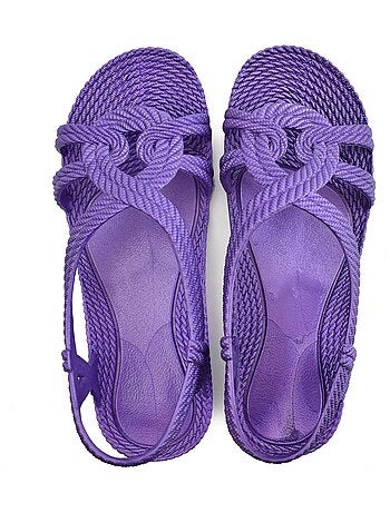 Sandalias playa mujer Brasileras suela goma