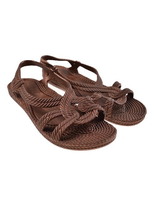 Sandalias playa mujer Brasileras suela goma - Kiabi