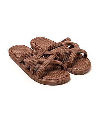 Sandalias playa mujer Brasileras suela goma