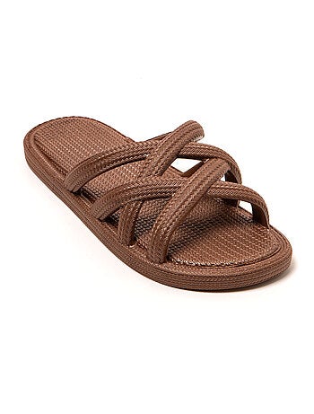 Sandalias playa mujer Brasileras suela goma