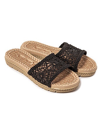 Sandalias playa mujer Brasileras suela goma