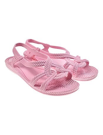 Sandalias playa mujer Brasileras suela goma