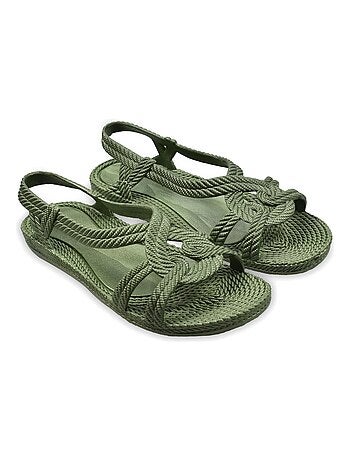 Sandalias playa mujer Brasileras suela goma