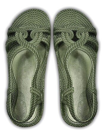 Sandalias playa mujer Brasileras suela goma