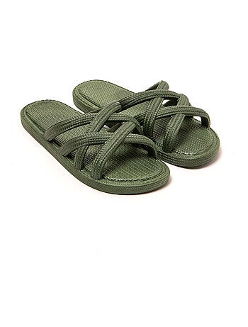 Sandalias playa mujer Brasileras suela goma