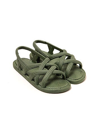 Sandalias playa mujer Brasileras suela goma