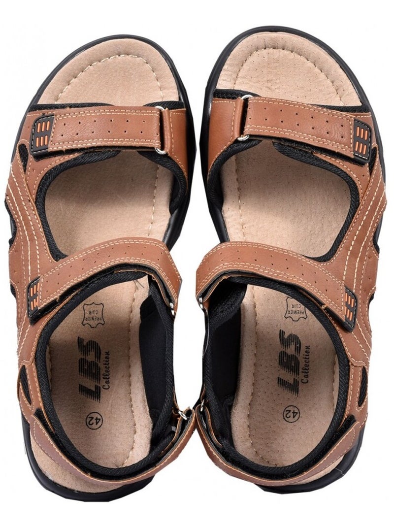 Sandalias PREMIUM LBS Scratch Camel - Kiabi