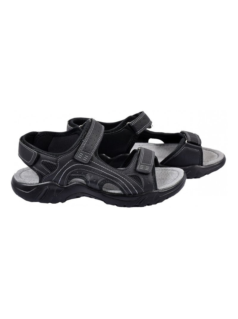 Sandalias PREMIUM LBS Scratch Negro - Kiabi