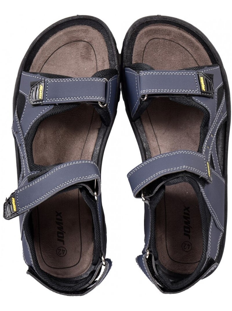 Sandalias PREMIUM Scratch Azul marino - Kiabi