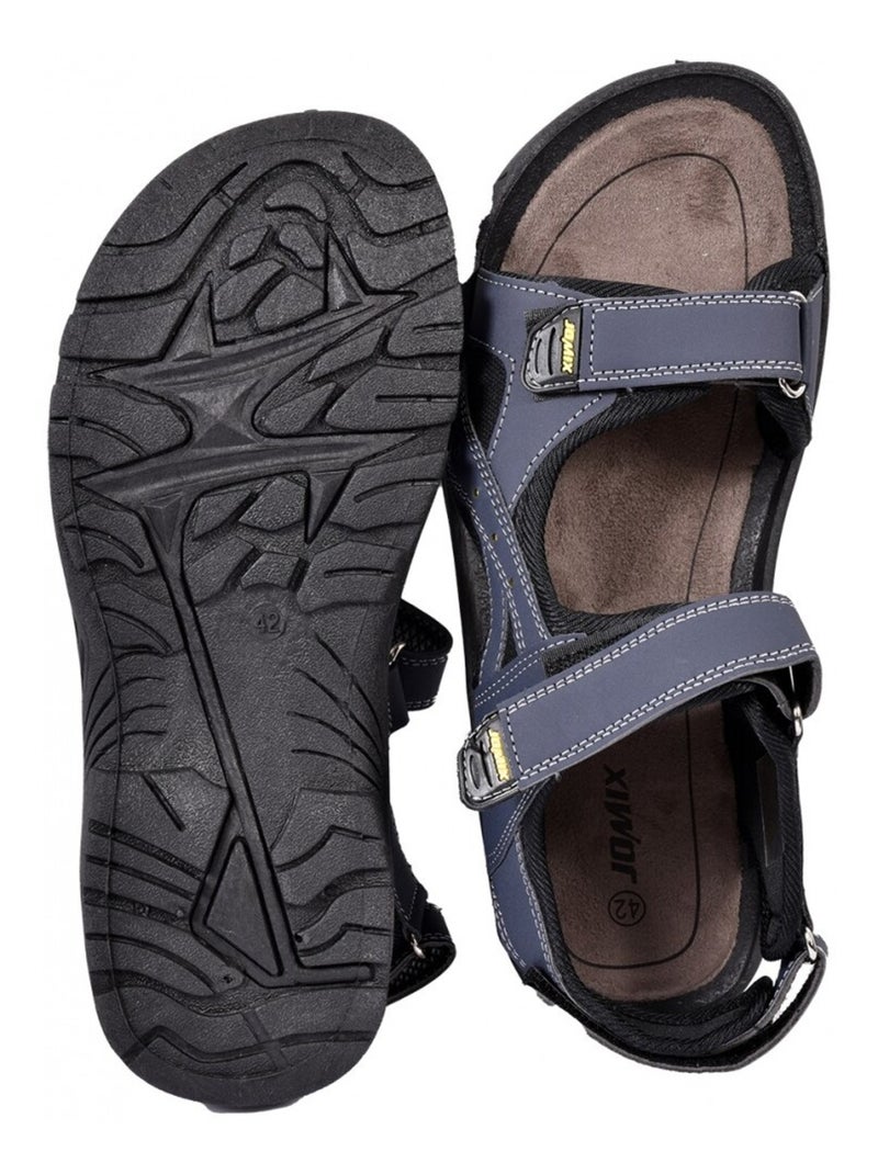 Sandalias PREMIUM Scratch Azul marino - Kiabi