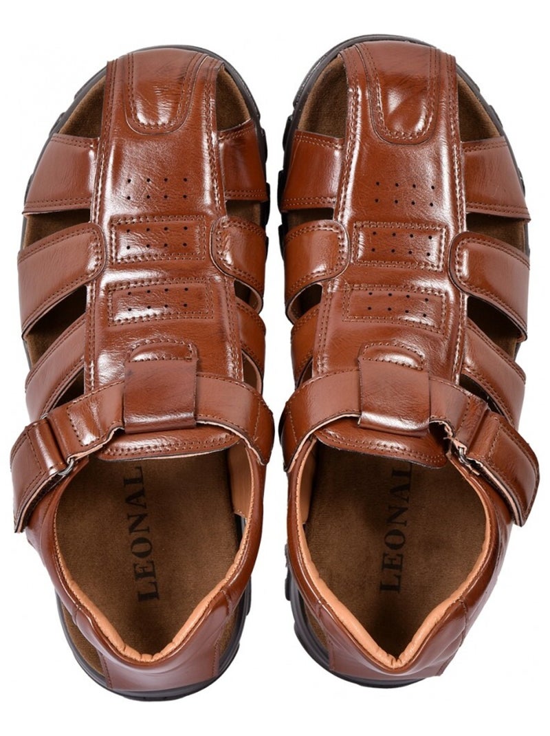 Sandalias PREMIUM Scratch Marrón - Kiabi