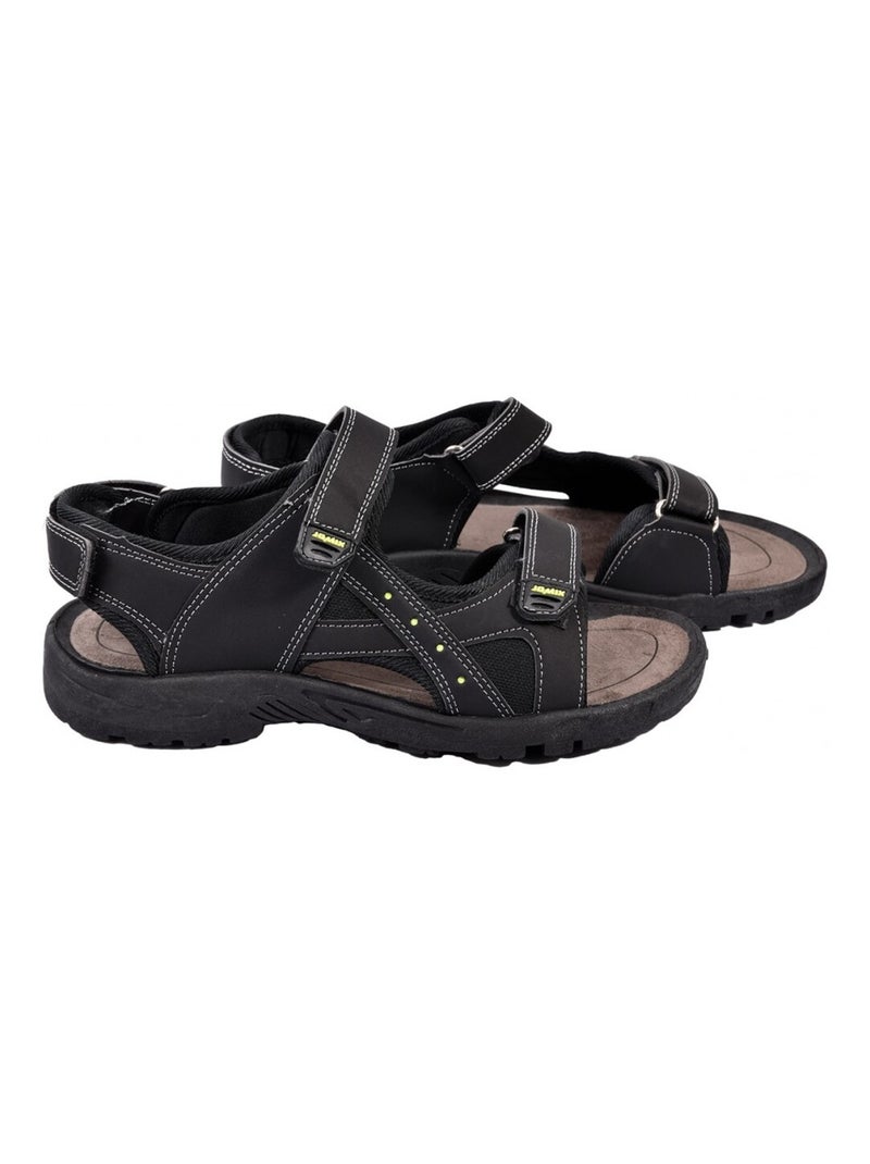 Sandalias PREMIUM Scratch Negro - Kiabi