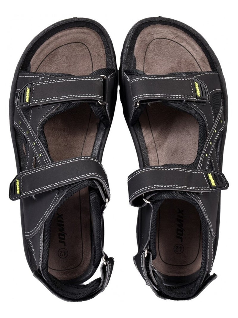 Sandalias PREMIUM Scratch Negro - Kiabi