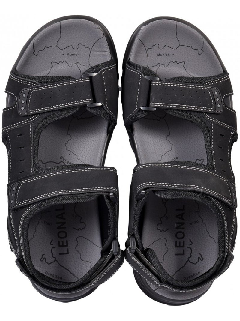 Sandalias PREMIUM Scratch Negro - Kiabi