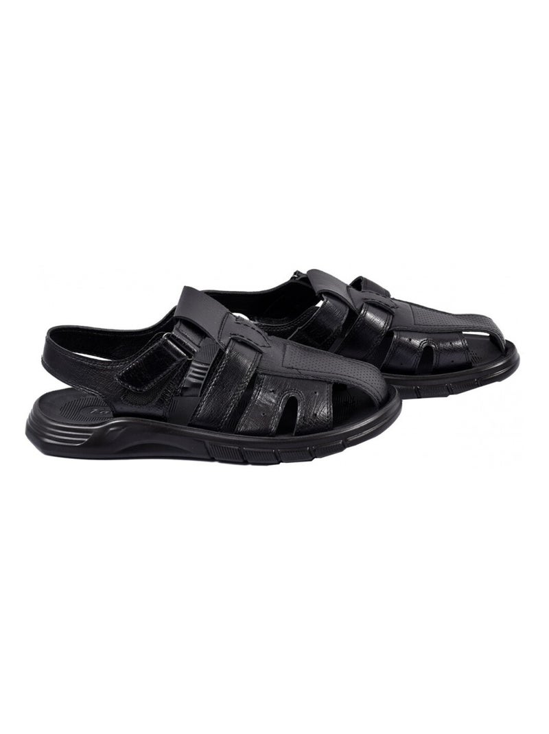 Sandalias PREMIUM Scratch Negro - Kiabi