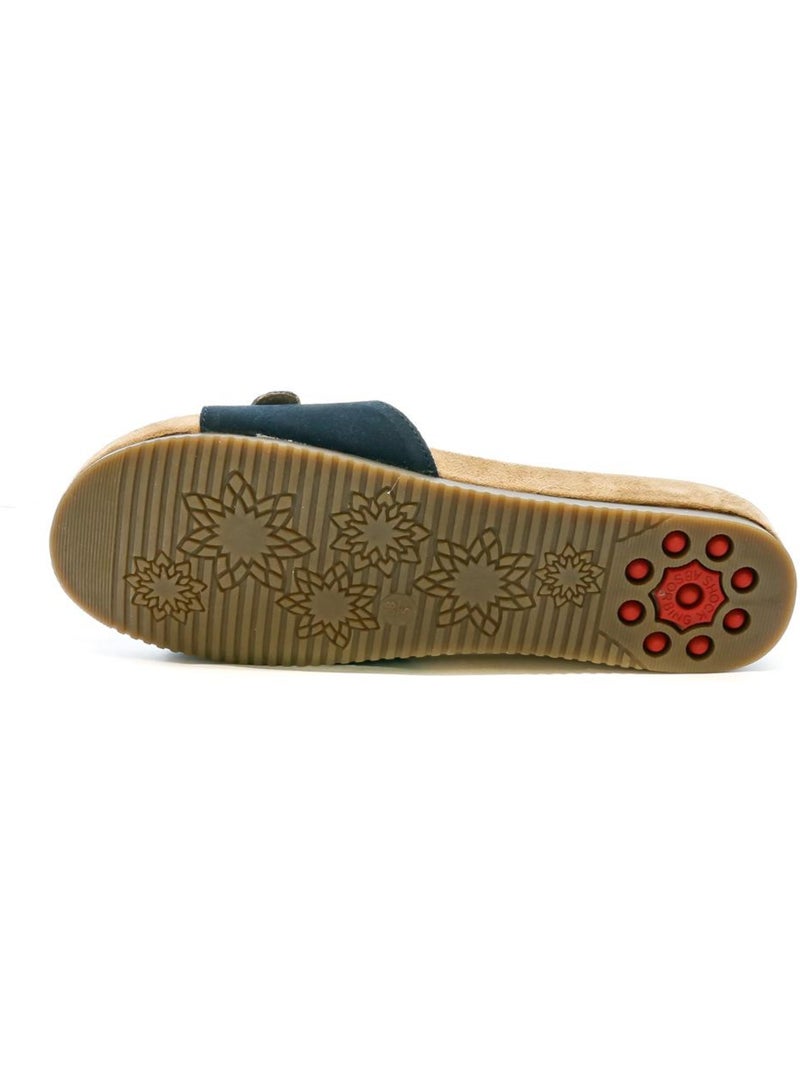 Sandalias relife para mujer Azul marino - Kiabi