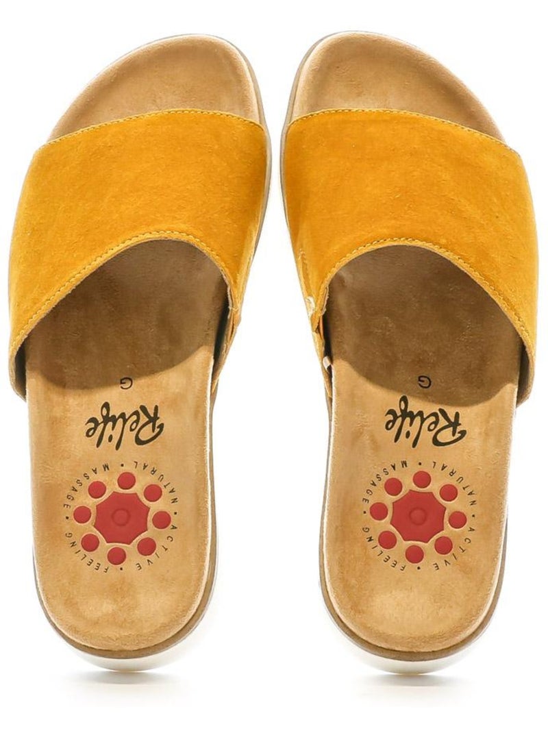 Sandalias relife para mujer Naranja - Kiabi