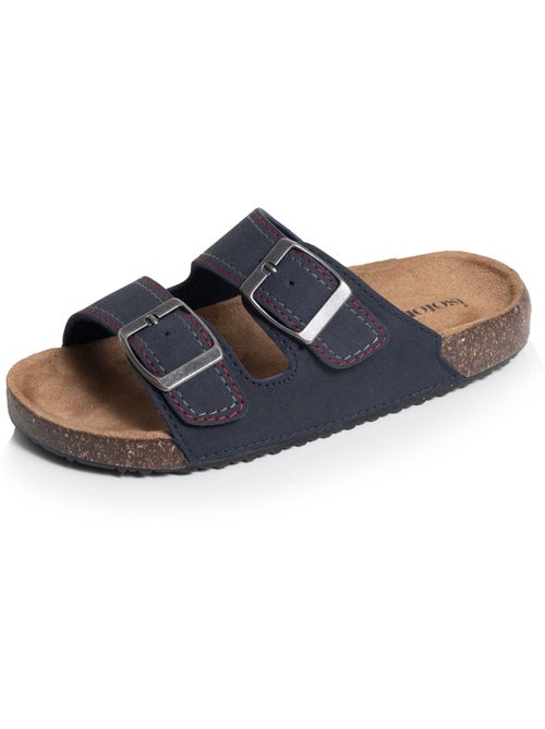 Sandalias Sandalias de doble tira, cómodas, suela ligera, sandalias de playa, Isotoner - Kiabi Sandalias Sandalias de doble tira, cómodas, suela ligera, sandalias de playa, Isotoner - Kiabi