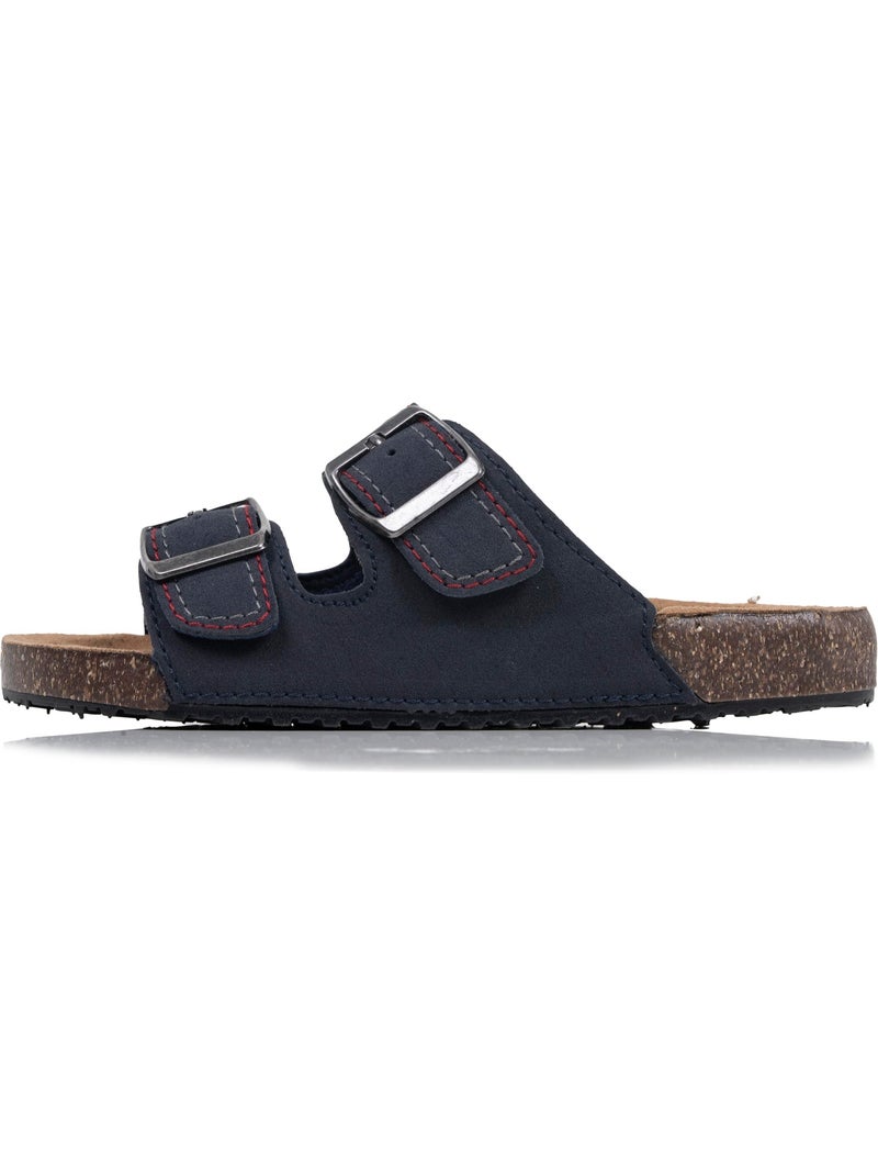 Sandalias Sandalias de doble tira, cómodas, suela ligera, sandalias de playa,  Isotoner Azul marino - Kiabi