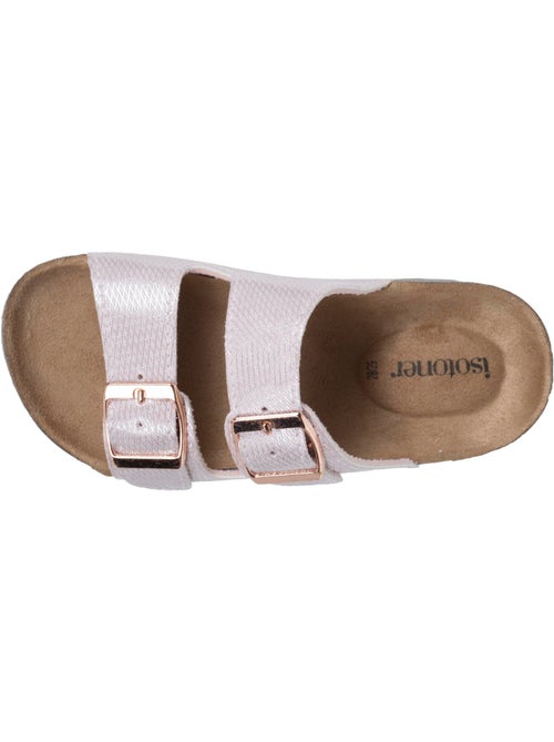 Sandalias sandalias de doble tira, cómodas, suela ligera, sandalias de playa, isotoner - Kiabi Sandalias sandalias de doble tira, cómodas, suela ligera, sandalias de playa, isotoner - Kiabi