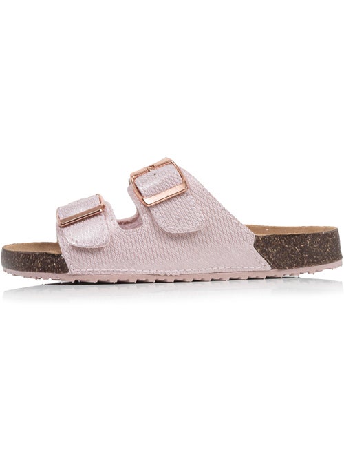 Sandalias sandalias de doble tira, cómodas, suela ligera, sandalias de playa, isotoner - Kiabi Sandalias sandalias de doble tira, cómodas, suela ligera, sandalias de playa, isotoner - Kiabi