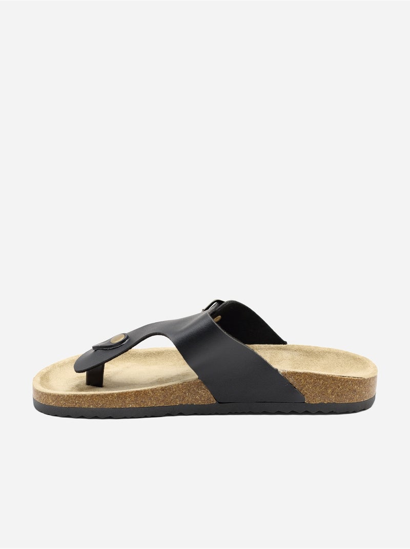Sandalias sin cordones Negro - Kiabi