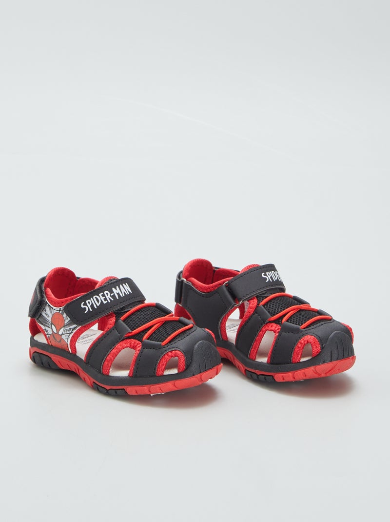 Sandalias 'Spider-Man' 'Marvel' NEGRO - Kiabi