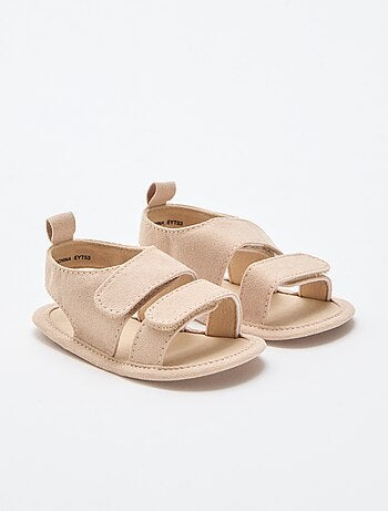 Sandalias suaves con 2 tiras