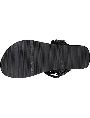 Sandalias Suela cómoda y ligera de 3,5 cm, Sandalias para playa, piscina, senderismo Isotoner