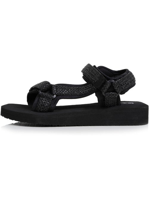 Sandalias Suela cómoda y ligera de 3,5 cm, Sandalias para playa, piscina, senderismo  Isotoner - Kiabi