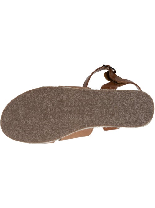 Sandalias suela con memoria de forma tacón de 3,5 cm  Isotoner - Kiabi