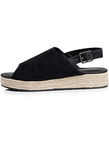 Sandalias suela con memoria de forma tacón de 3,5 cm Isotoner