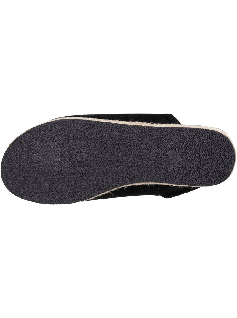 Sandalias suela con memoria de forma tacón de 3,5 cm  Isotoner Negro - Kiabi