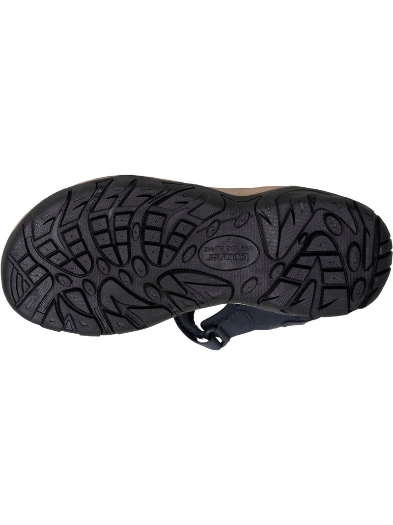 Sandalias Suela deportiva, cómoda y ligera, Sandalias de playa, Sandalias de piscina,  Isotoner Azul marino - Kiabi