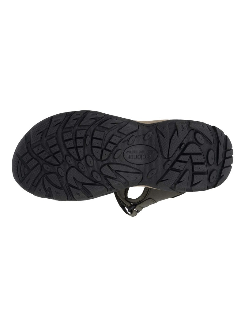 Sandalias Suela deportiva, cómoda y ligera, Sandalias para playa, piscina,  Isotoner Caqui - Kiabi