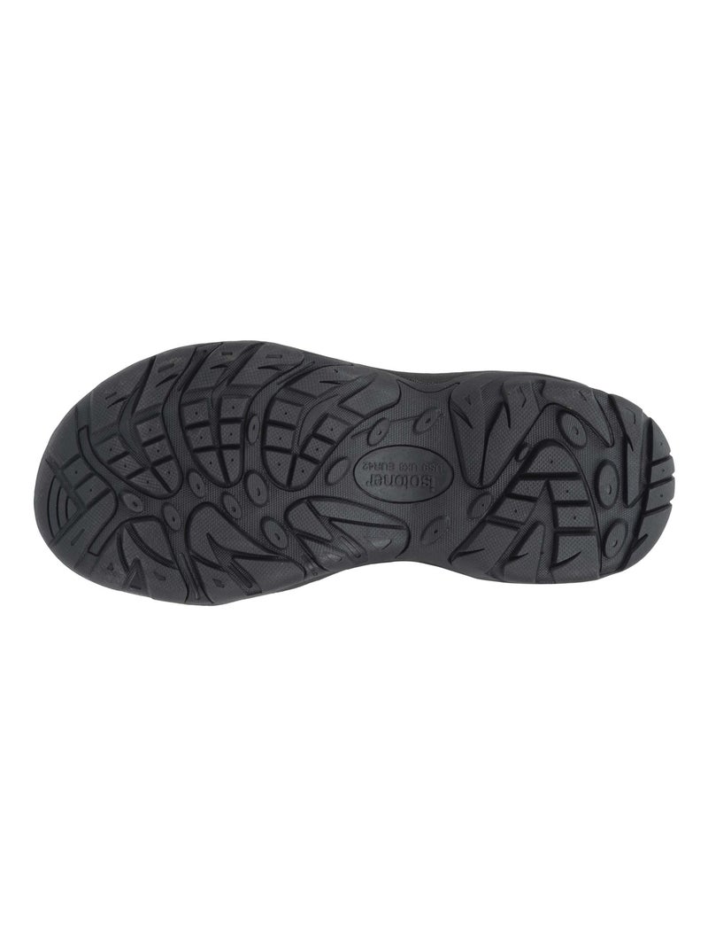 Sandalias Suela deportiva, cómoda y ligera, Sandalias para playa, piscina,  Isotoner Negro - Kiabi