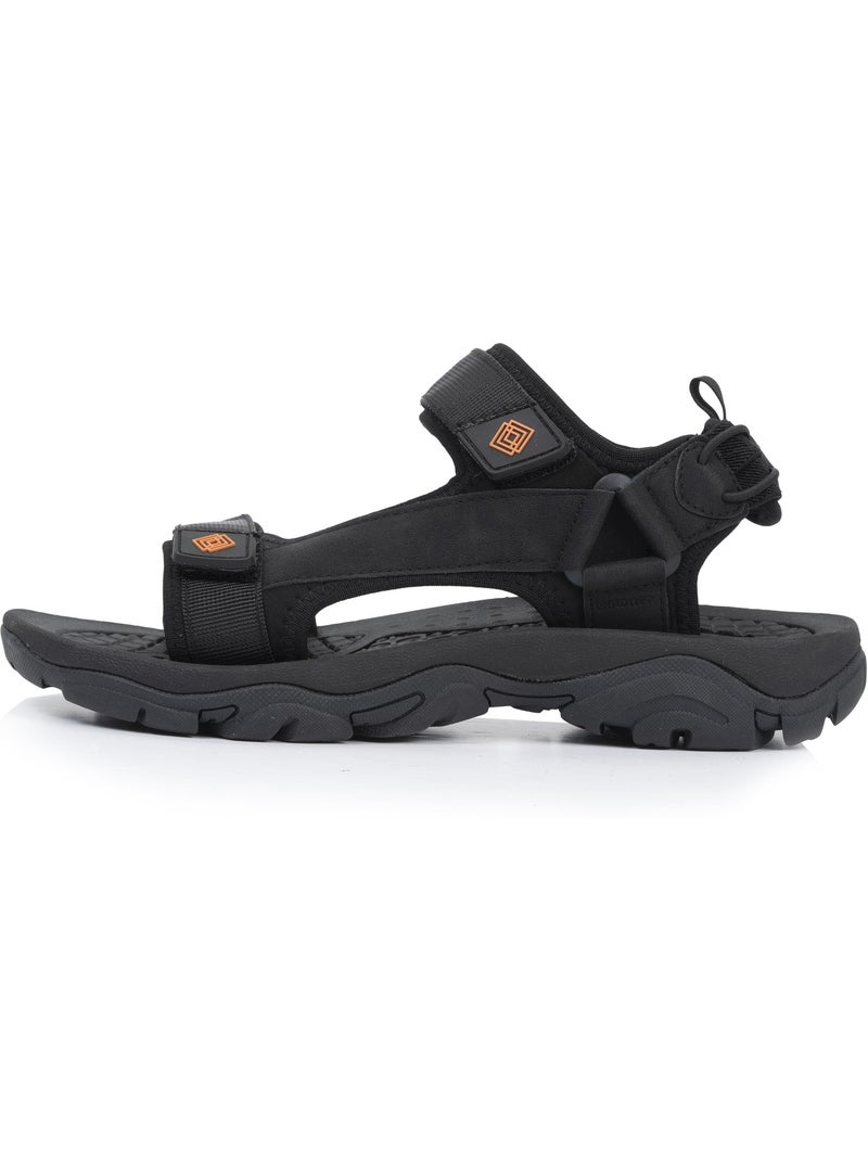 Sandalias suela deportiva, cómoda y ligera, sandalias para playa, piscina, Negro - Kiabi