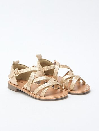 Sandalias tiras lisas