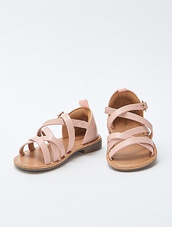 Sandalias tiras lisas