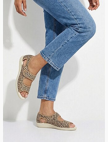 Sandalias veganas ancho confort - Afibel