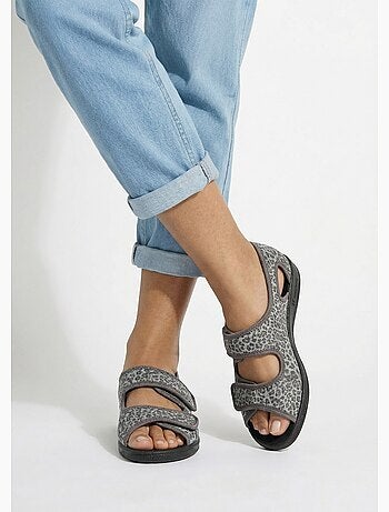 Sandalias veganas ancho confort - Afibel