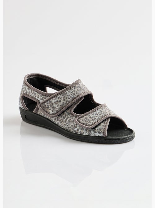 Sandalias veganas ancho confort - Afibel - Kiabi